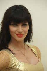 Scarlet Williams at Alludu Seenu Audio Launch